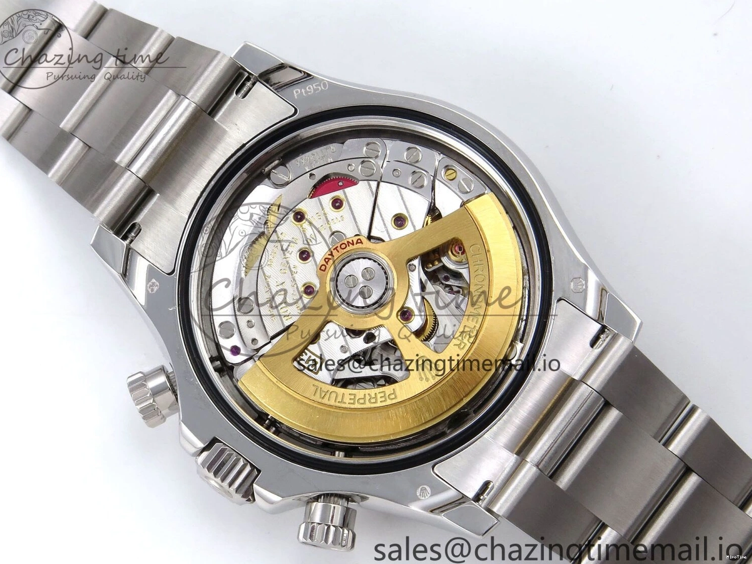 MiroTime 0303 Daytona 126506 QF 1:1 Best Edition Ice Blue Dial Lume Marker on SS YG Braclet SH4131 V TopPick 1272